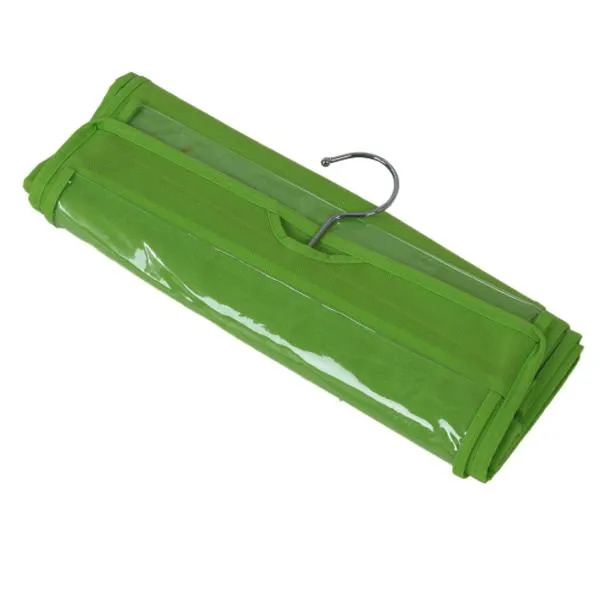 6-Pocket Large Capacity Hanging Storage and Purse Organizer - Assorted Colours