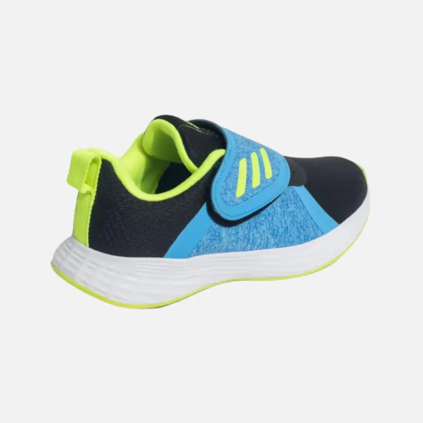 Adidas Kids Credulo 2.0 Kids Unisex Shoes (4-16Year) -Black/Pulse Blue/Lucid Lemon