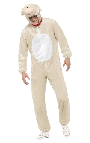 Adult Lamb Onesie Costume