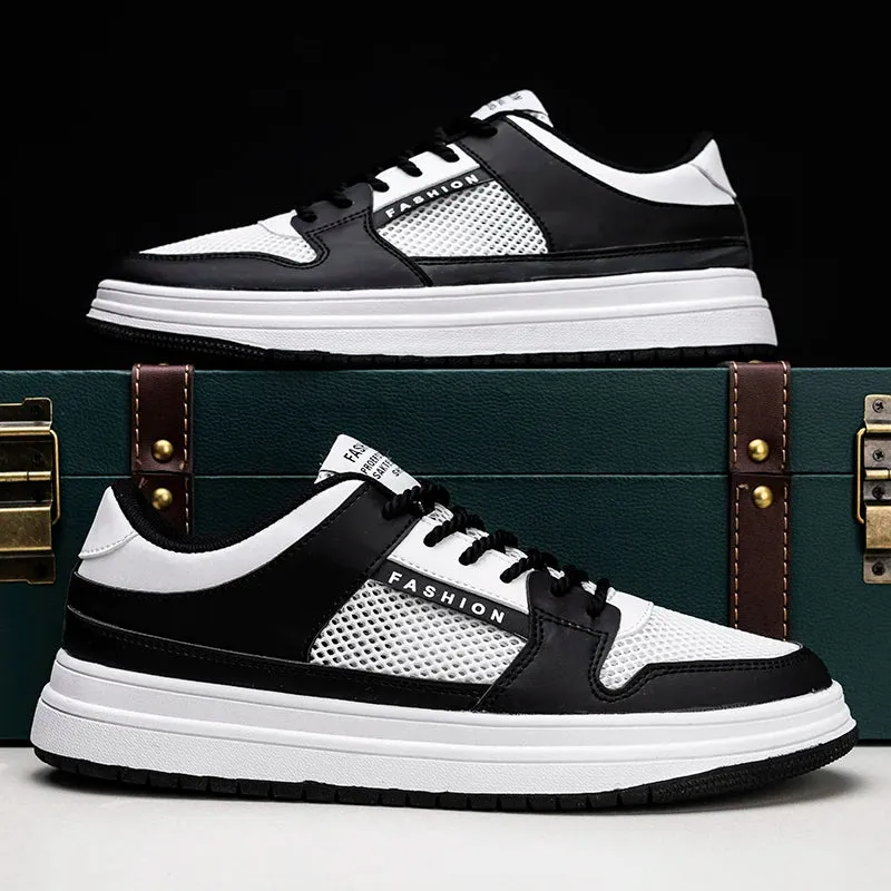 ADVBRIDGE  -  Men's Casual Low Top Breathable Lightweight Non-slip Grip Comfortable Breathable Sneakers Plus Size Walking Shoes for Men