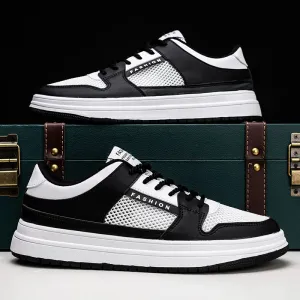 ADVBRIDGE  -  Men's Casual Low Top Breathable Lightweight Non-slip Grip Comfortable Breathable Sneakers Plus Size Walking Shoes for Men
