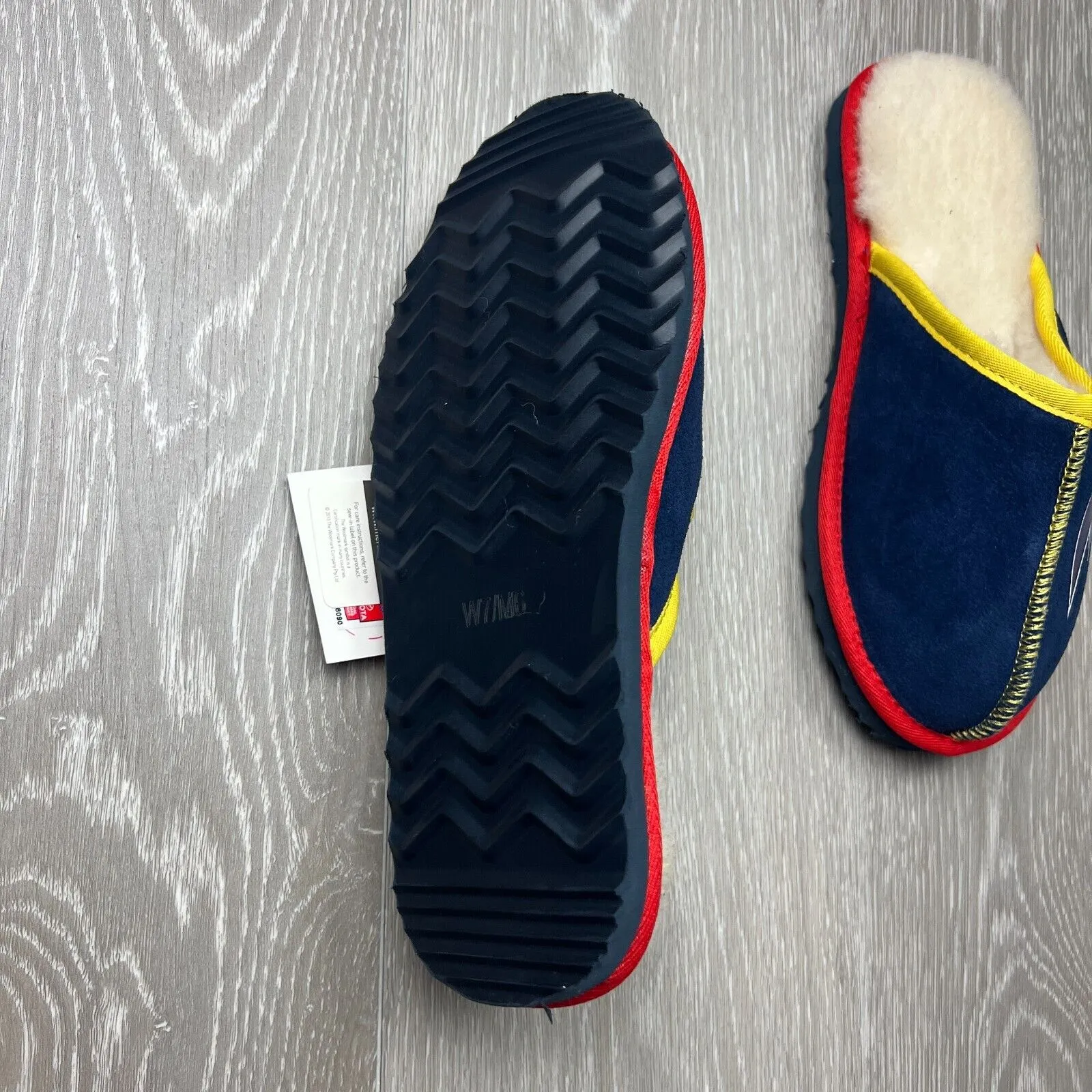 AFL Team Kicks Adelaide Crows Merino Wool Slippers Size US W 15 / M 14