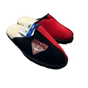 AFL Team Kicks Essendon Bombers Merino Wool Slippers Size US W 14 / M 13