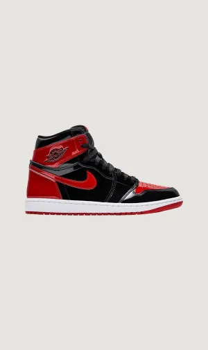 AIR JORDAN 1 RETRO HIGH OG PATENT - BRED
