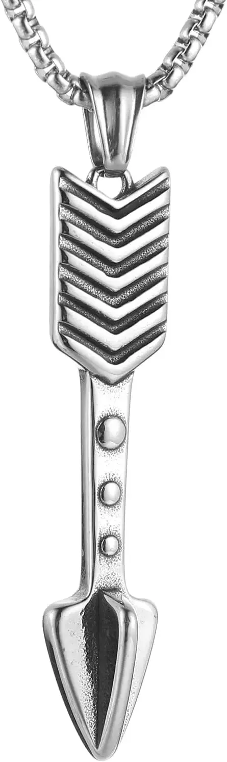 Arrow Stainless Steel Pendant Necklace
