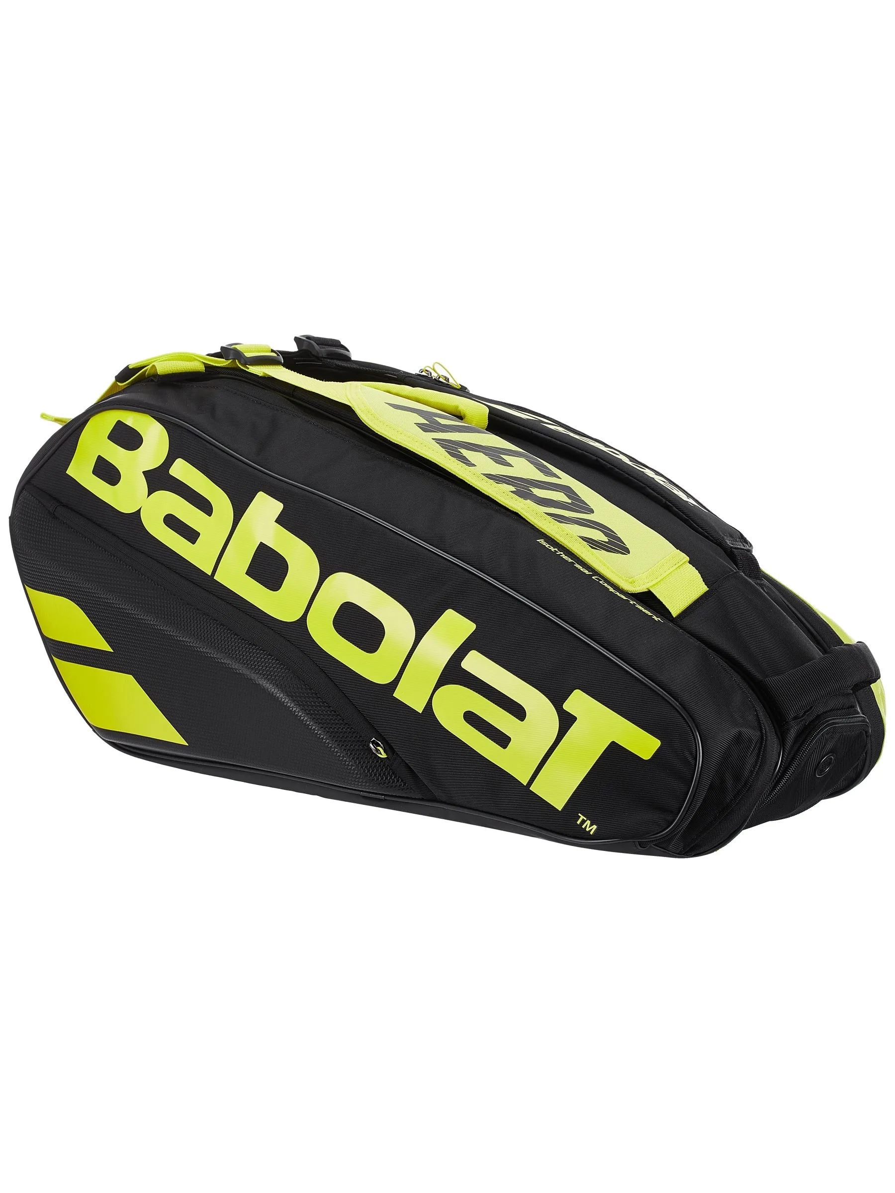 Babolat Pure Aero 6 Pack Bag Black/Yellow
