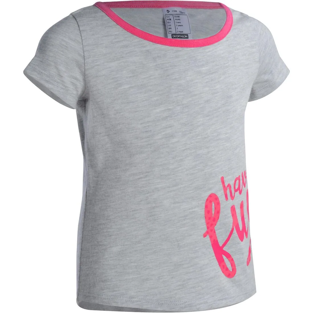 Baby Short-Sleeved Gym T-Shirt Print