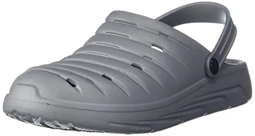 Bata Men's FLOATZ MENS CLOG Grey Slipper - 8 UK (8712033)