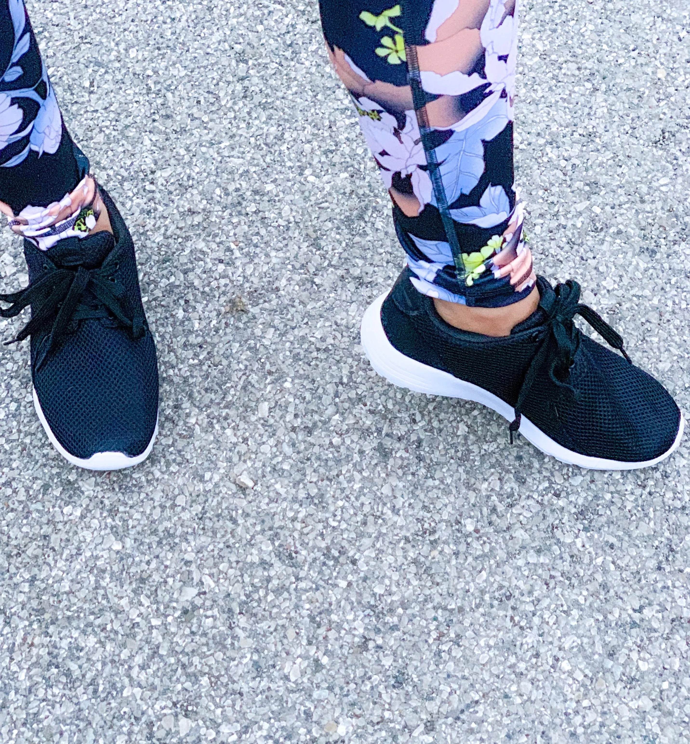 Black Gym Shoe
