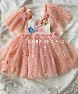 Bluey Birthday dress-EXPRESS