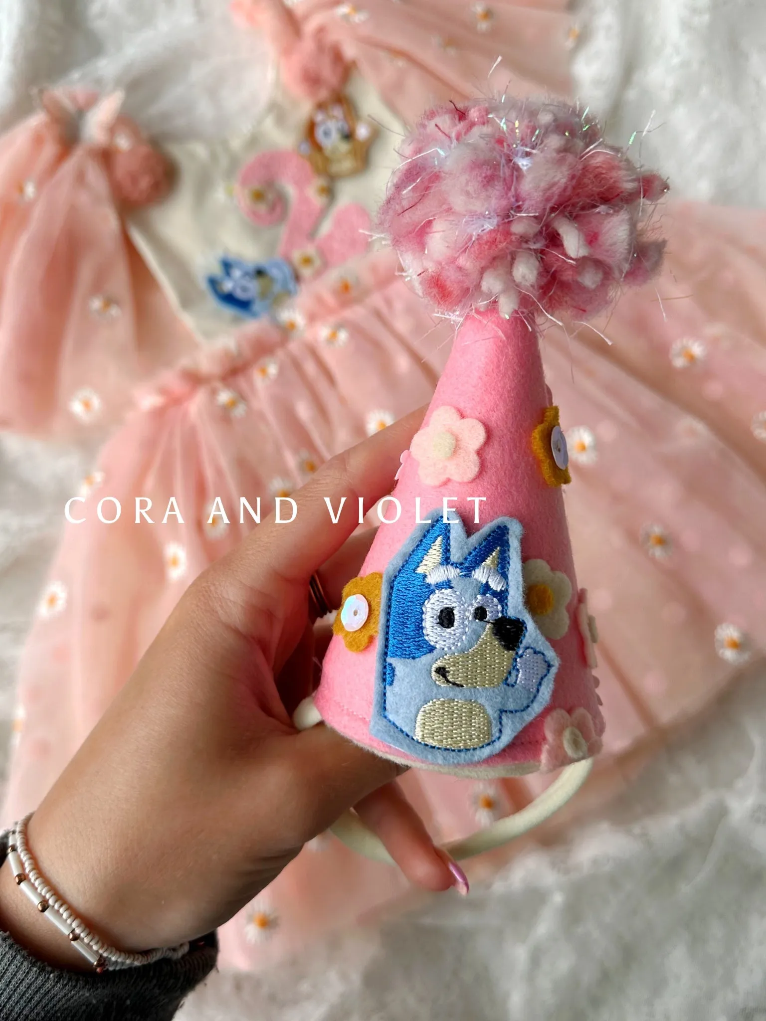 Bluey Birthday dress-EXPRESS