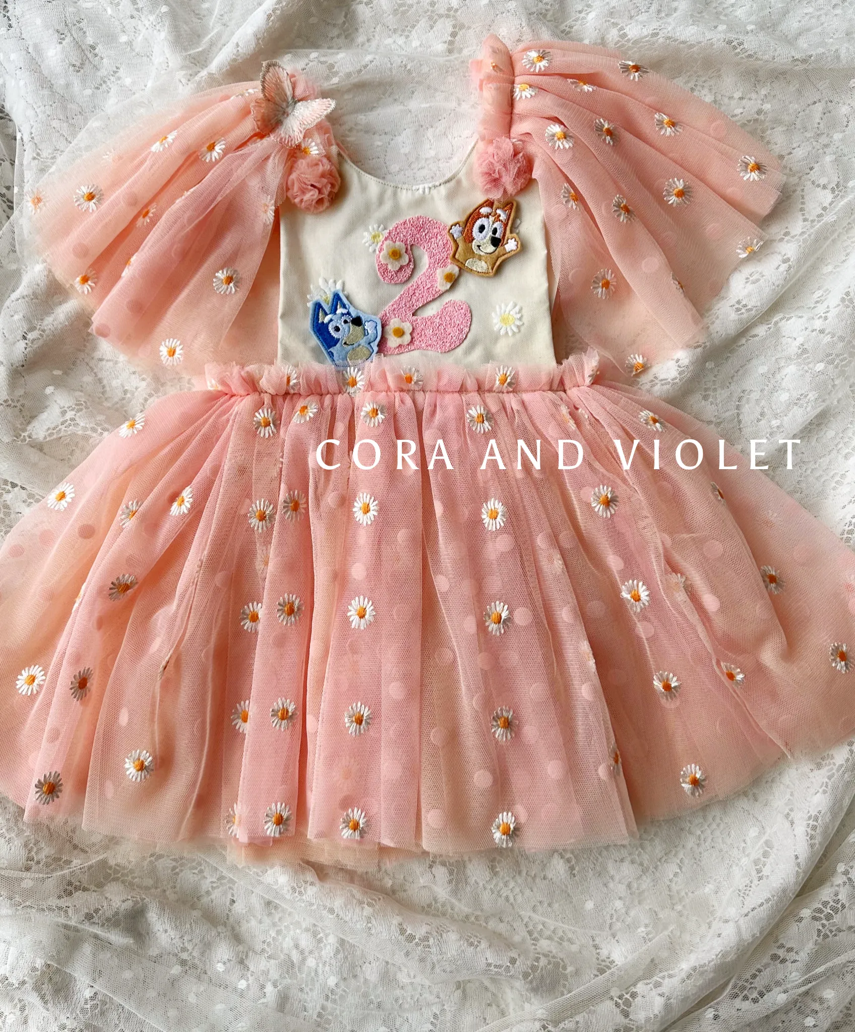 Bluey Birthday dress-EXPRESS