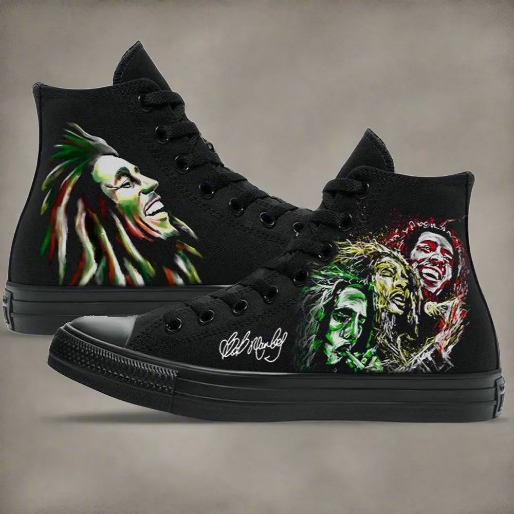 Bob Marley | Pure Joy | Blackout Converse