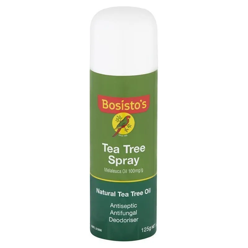 Bosisto’s Tea Tree Spray 125g July 2025