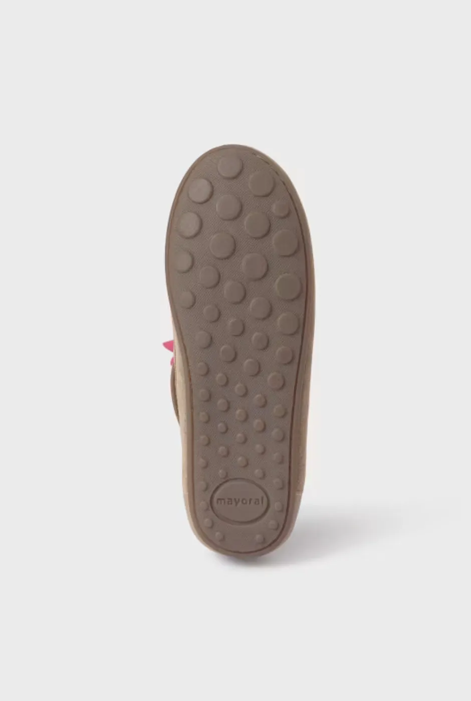 Boys Beige Moccasin Shoes