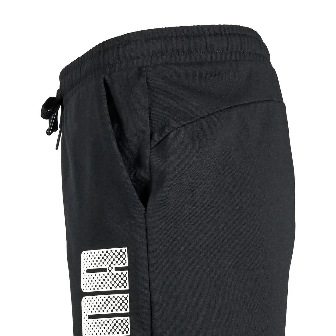 Boys' Gym Shorts - Black Print