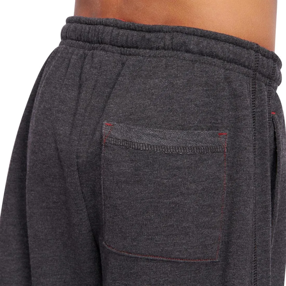Boys' Gym Shorts - Black/Red