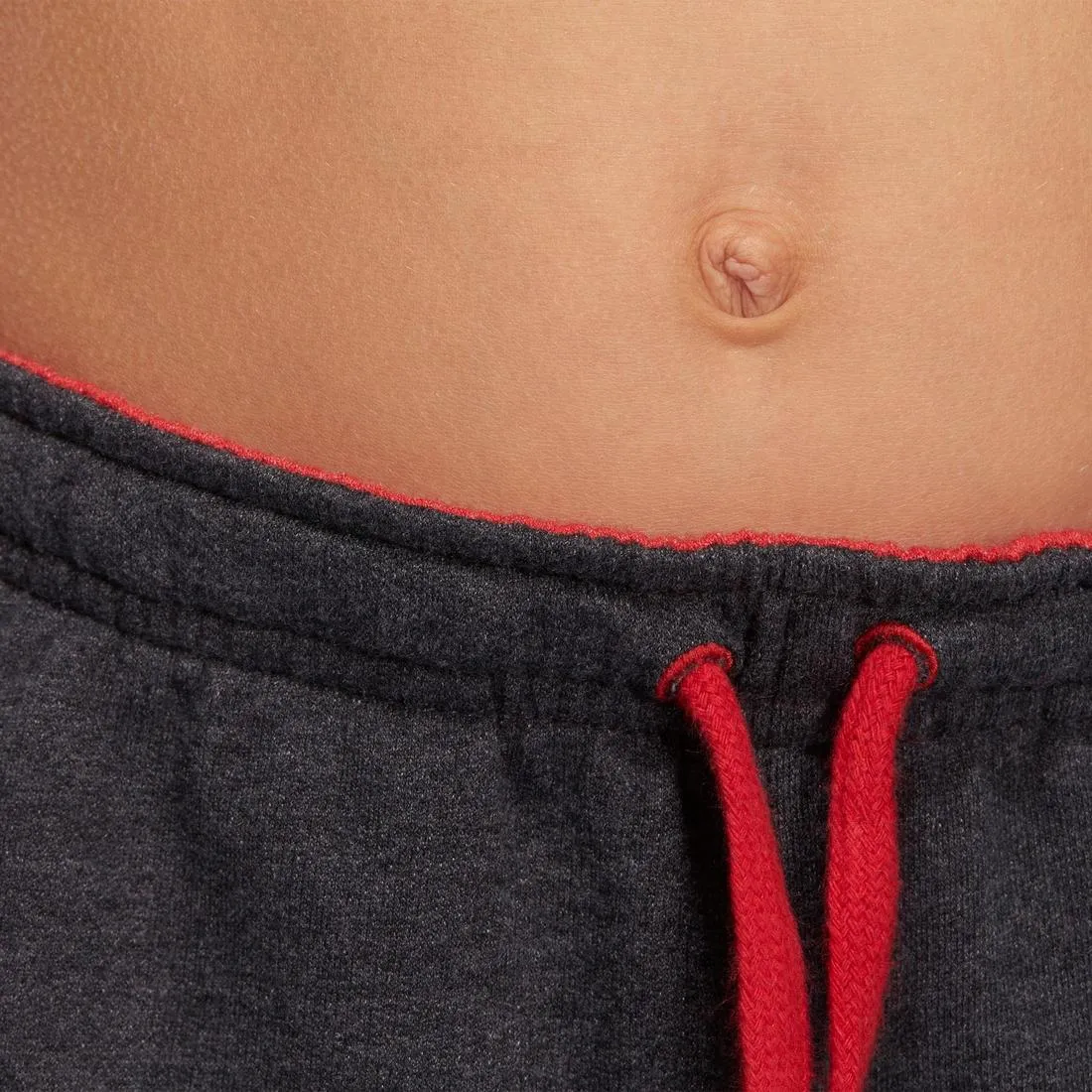 Boys' Gym Shorts - Black/Red