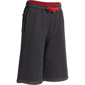 Boys' Gym Shorts - Black/Red