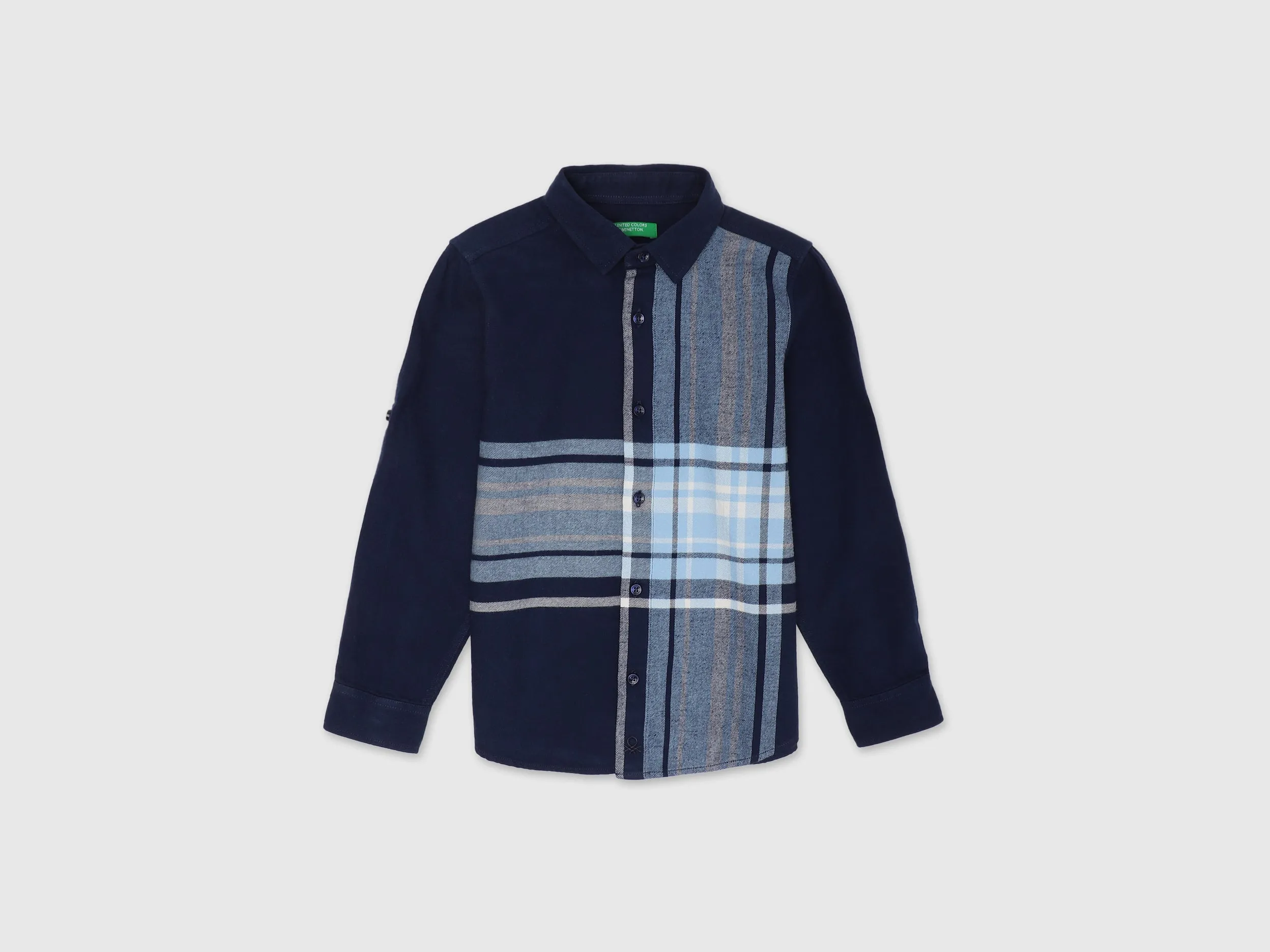 Boys Long Sleeve Check Shirt