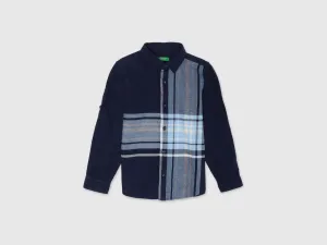 Boys Long Sleeve Check Shirt