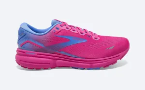 Brooks Women's Ghost 15 - Pink Glo/Blue/Fuchsia