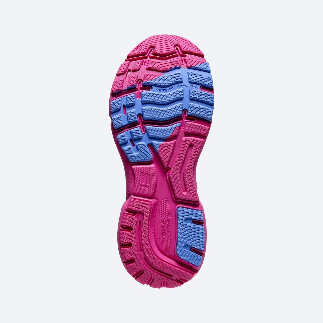 Brooks Women's Ghost 15 - Pink Glo/Blue/Fuchsia