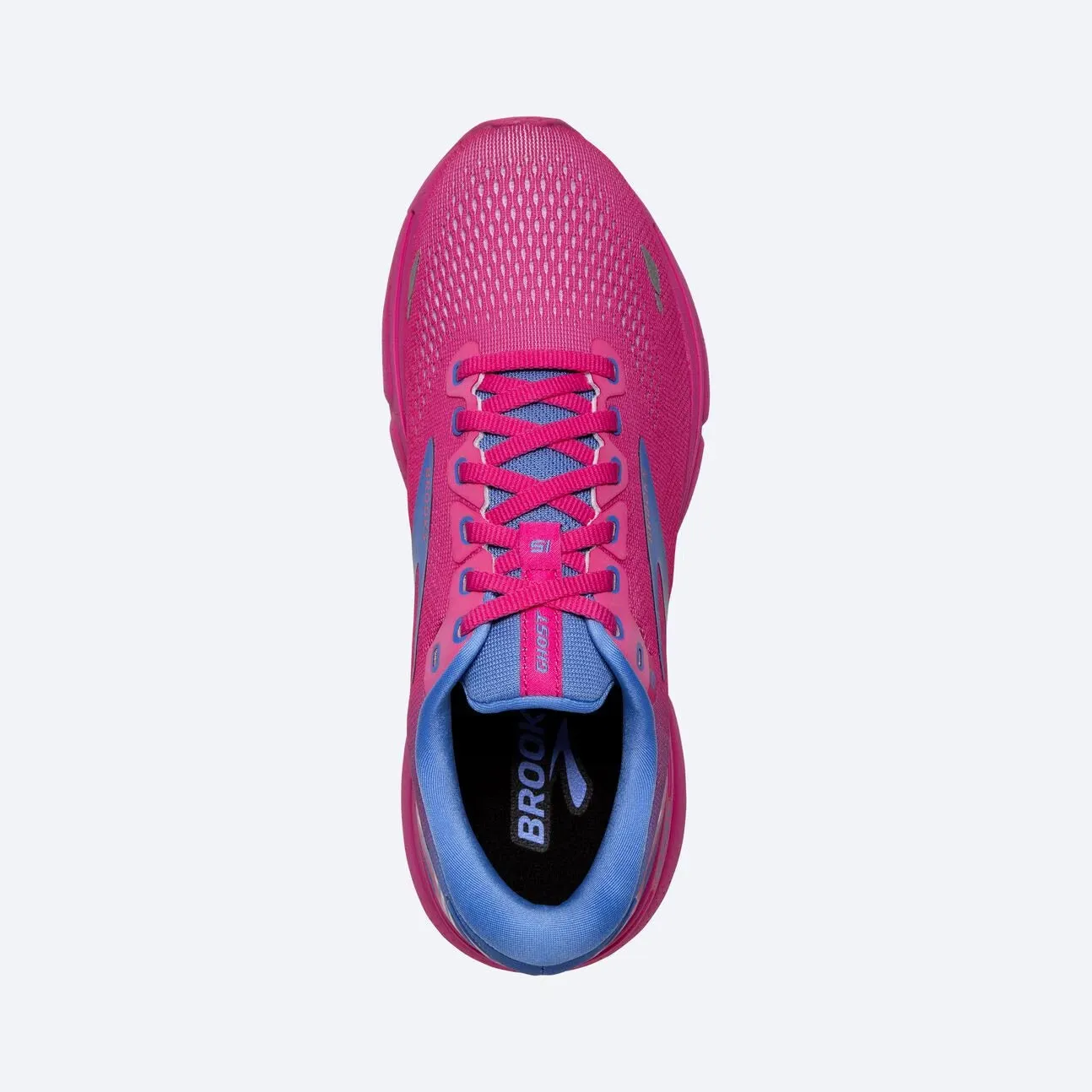 Brooks Women's Ghost 15 - Pink Glo/Blue/Fuchsia