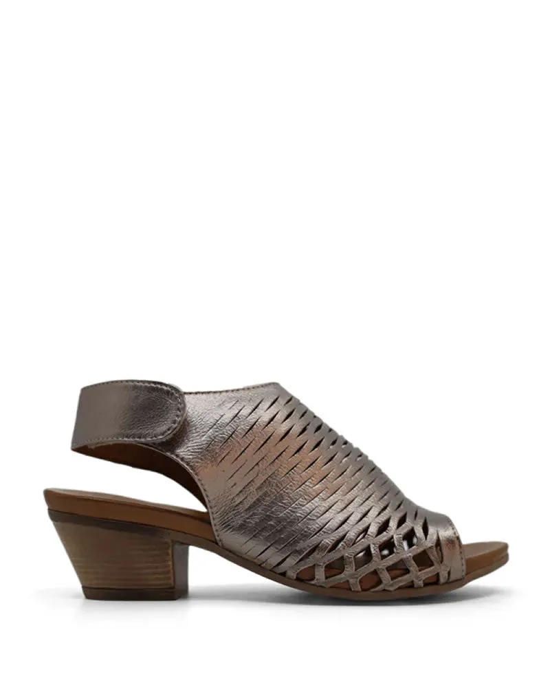 Bueno Shoes Ruby Leather Mid Heels