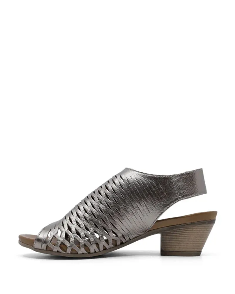 Bueno Shoes Ruby Leather Mid Heels