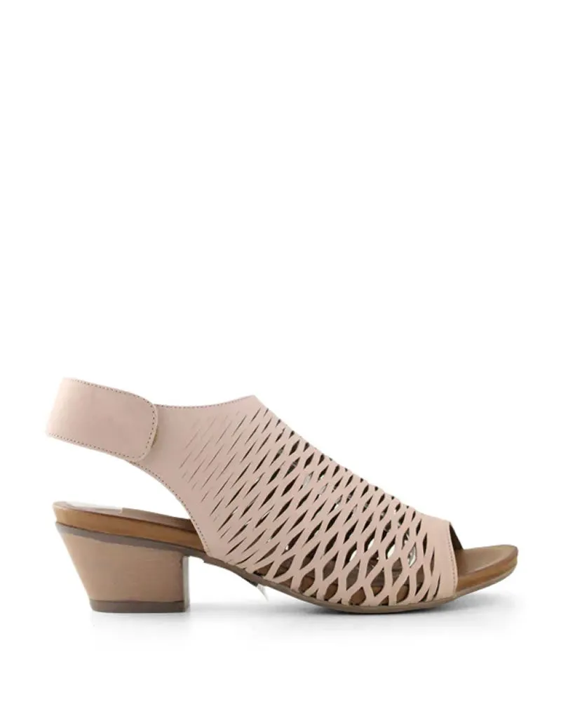 Bueno Shoes Ruby Leather Mid Heels