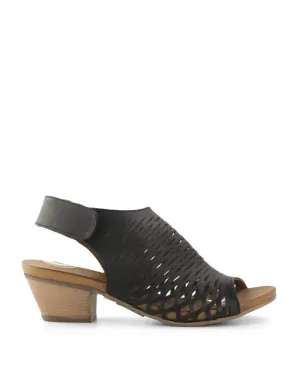 Bueno Shoes Ruby Leather Mid Heels