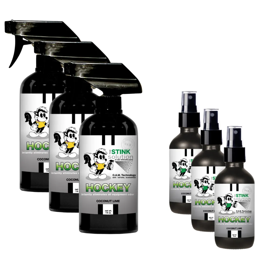 Buy 3 Get 3 FREE Bundle - Hockey Odor Eliminating Spray