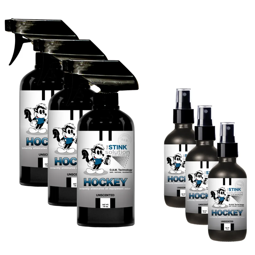 Buy 3 Get 3 FREE Bundle - Hockey Odor Eliminating Spray