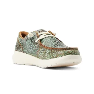 CL10044588-9 Ariat Womens Hilo- Turquiose Floral