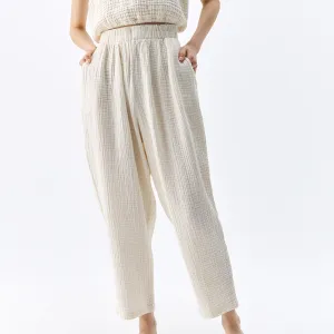 Crinkle Slouchy Pants