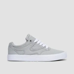 DC Kalis Vulc Shoes - Grey/White - Womens