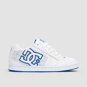 DC Net Shoes - White/Grey/Blue