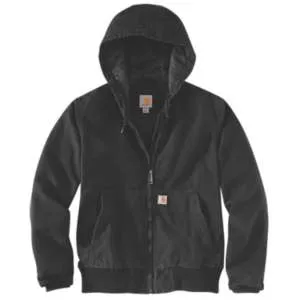 Duck active jacket Black washed Women J130 - 104053