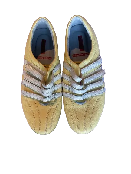 Ecco Yellow Slip On Sneakers