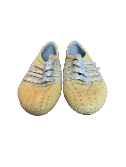 Ecco Yellow Slip On Sneakers