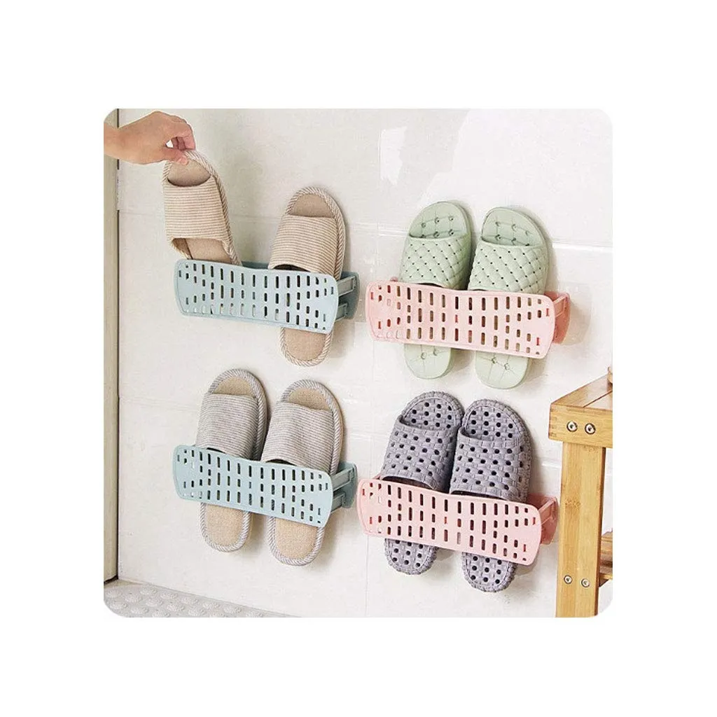 Elevin(TM) Shoes Rack Holder Shoes Organizer Closet Space Saver Wall Hanging Storage Shelf