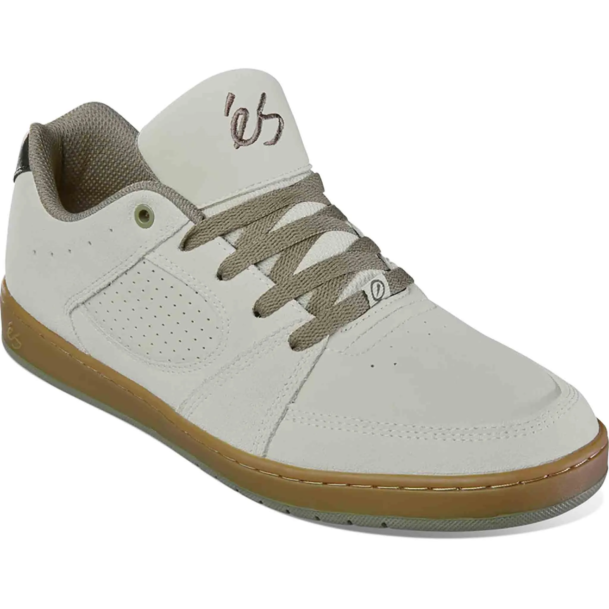 ES Accel Slim Shoes White Black Gum