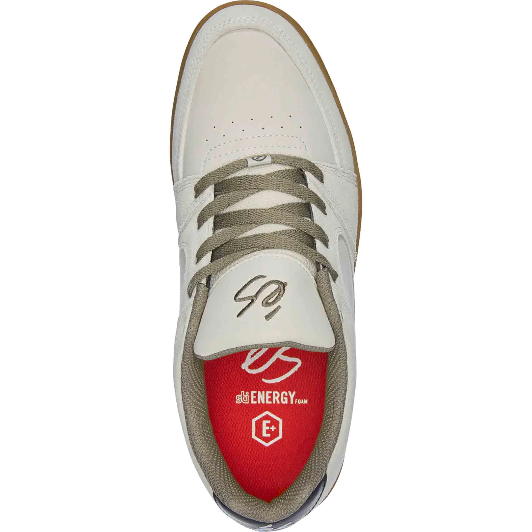 ES Accel Slim Shoes White Black Gum