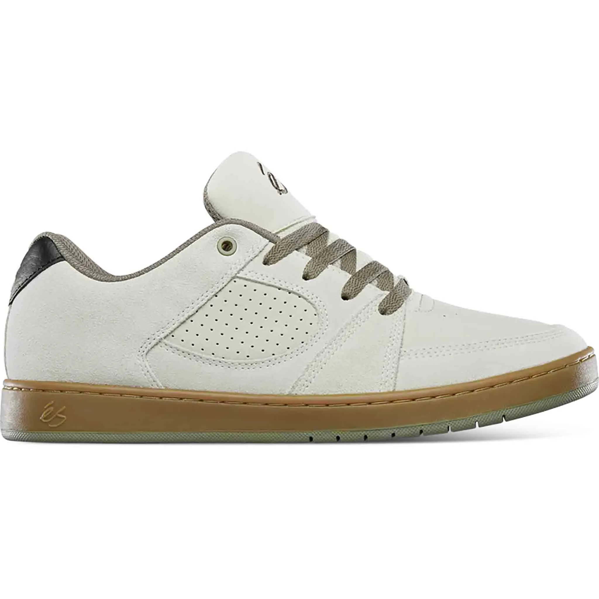 ES Accel Slim Shoes White Black Gum