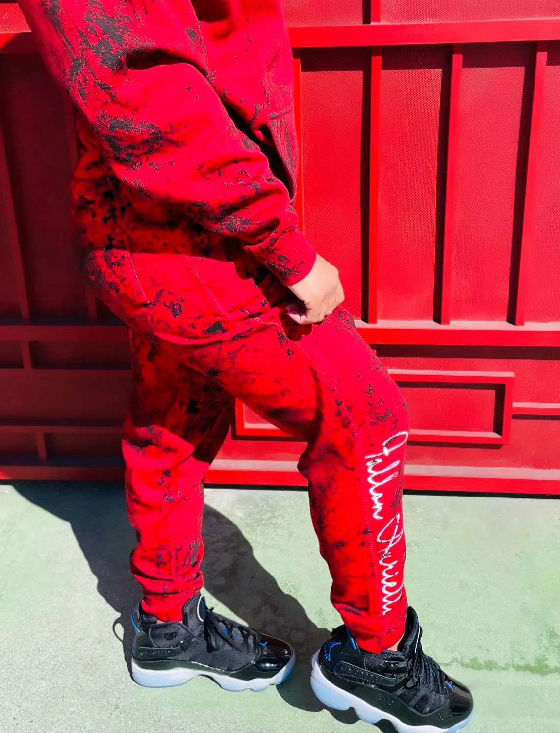 Fallon Aurielle Unisex Signature Fire Joggers