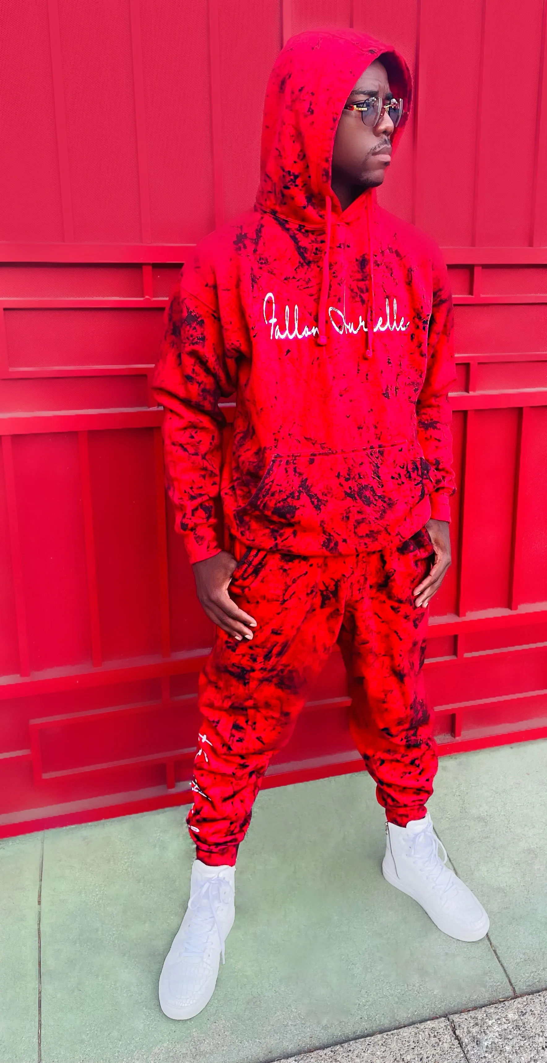 Fallon Aurielle Unisex Signature Fire Joggers