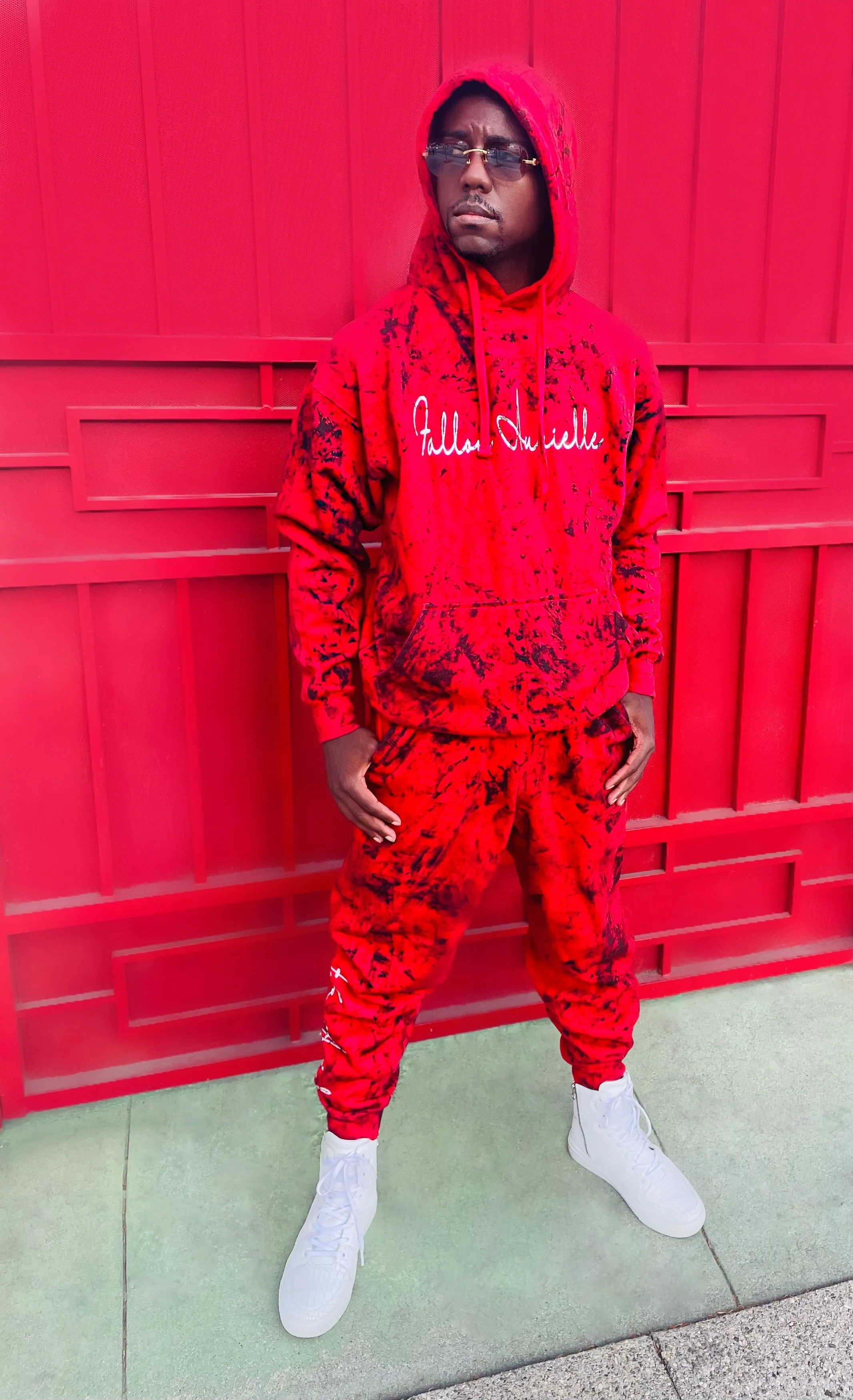Fallon Aurielle Unisex Signature Fire Joggers