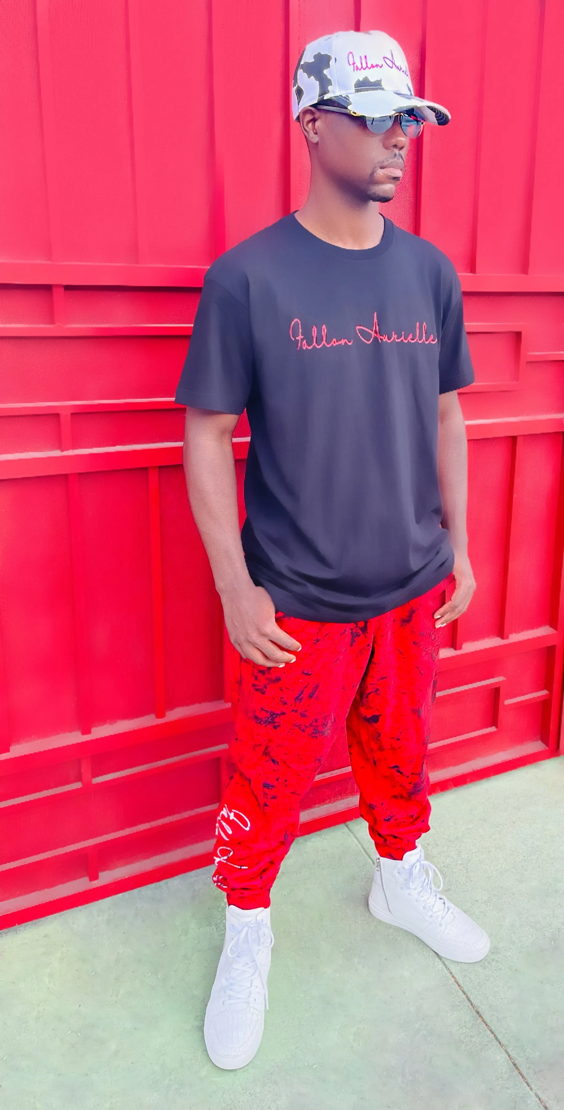Fallon Aurielle Unisex Signature Fire Joggers