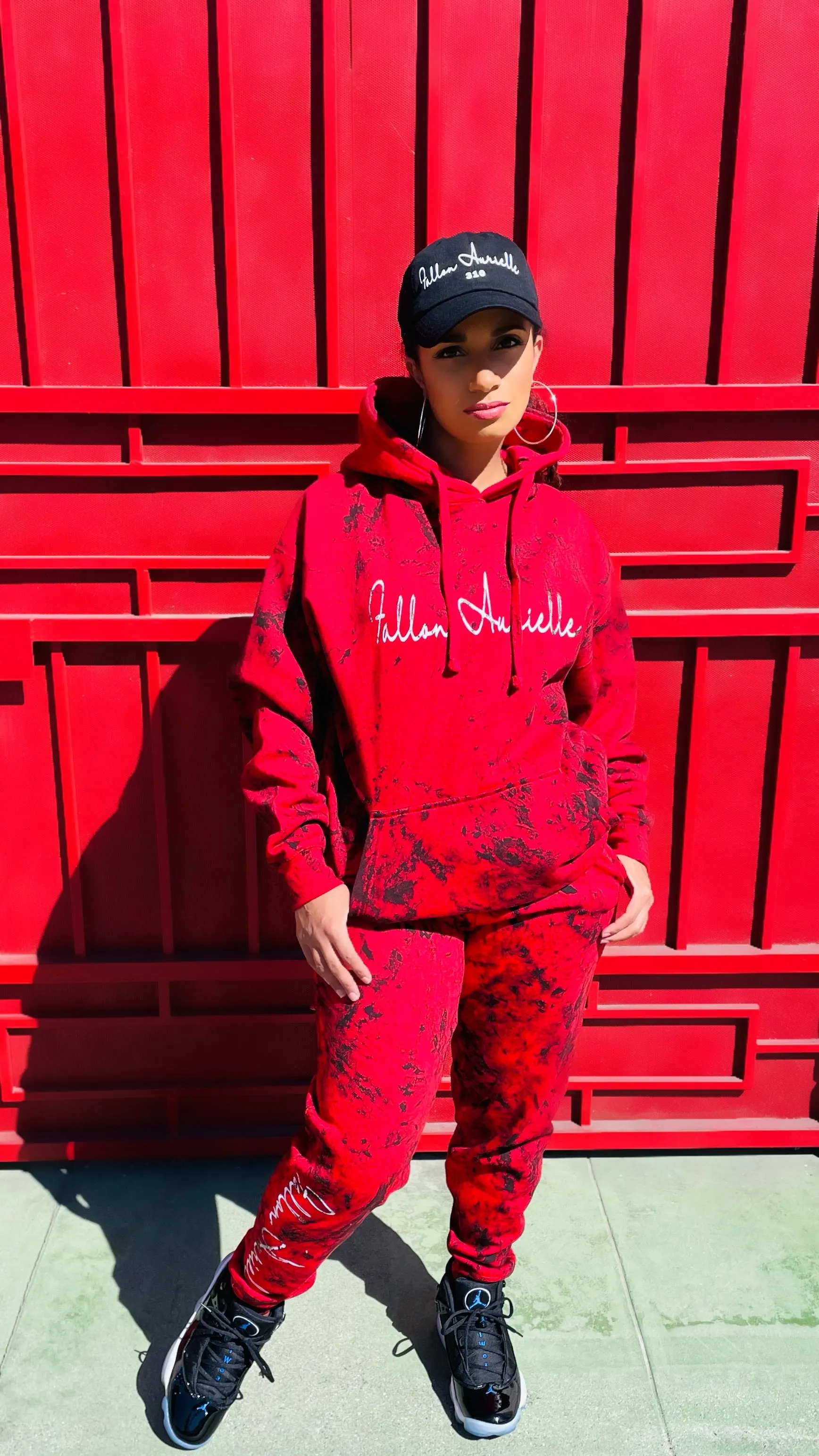 Fallon Aurielle Unisex Signature Fire Joggers